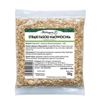 Fasola strąki naowocnia 50g HERBAPOL KRAKÓW