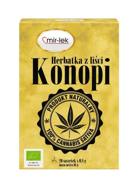 Herbatka z Konopi BIO 20*0,8g MIR-LEK