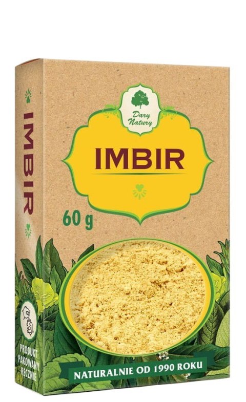 Imbir mielony 60g DARY NATURY
