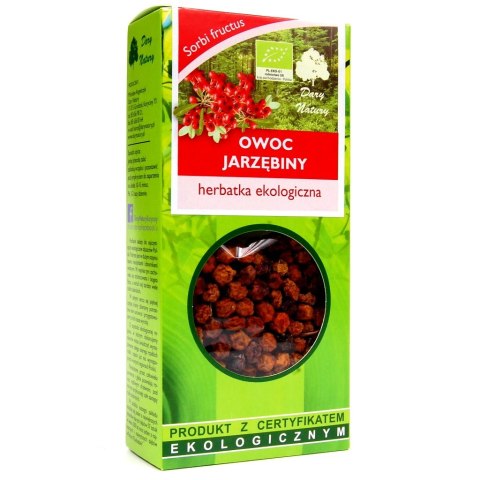 Jarzębina owoc BIO 50g DARY NATURY