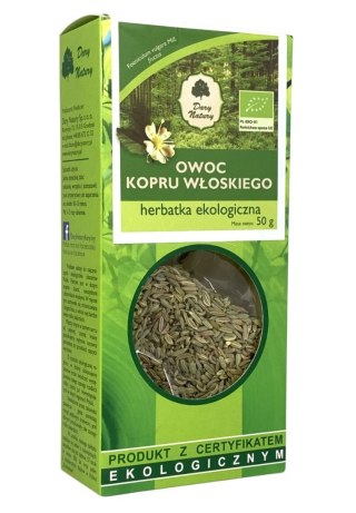 Koper włoski owoc BIO 50g DARY NATURY