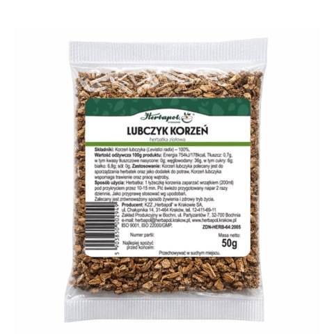 Lubczyk korzeń 50g HERBAPOL KRAKÓW