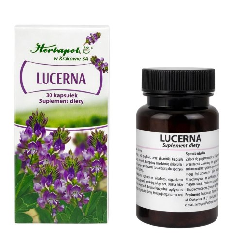 Lucerna 30kaps. HERBAPOL KRAKÓW