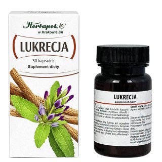 Lukrecja 30kaps. HERBAPOL KRAKÓW