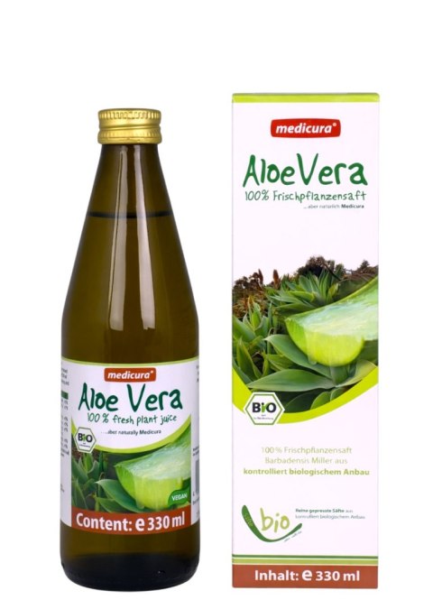 MEDICURA Aloe Vera sok BIO 330ml