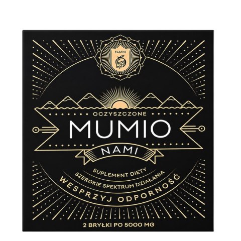 Mumio oczyszczone bryłka 2x5g NAMI