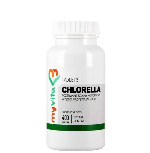 MyVita Chlorella tabletki 250mg, 400 szt.