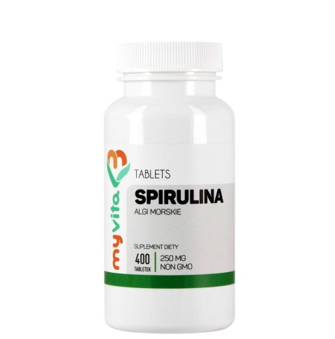 MyVita Spirulina tabletki 250mg, 400tab.