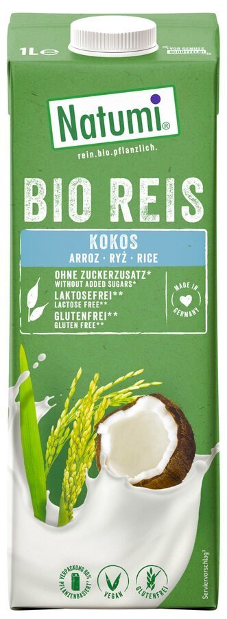 NATUMI Napój ryżowo-kokosowy BIO 1l bezglutenowy