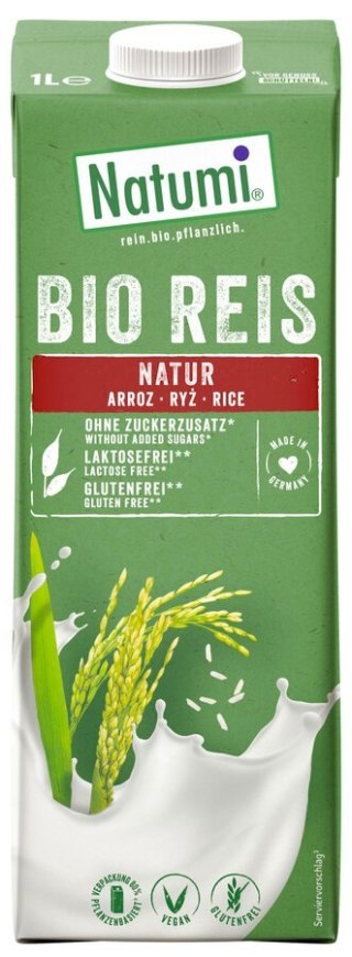 NATUMI Napój ryżowy bezglutenowy BIO 1L