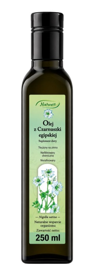 NATUWIT Olej z czarnuszki egipskiej 250ml
