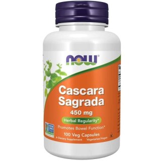 NOW FOODS Cascara Sagrada 450mg, 100vcaps.