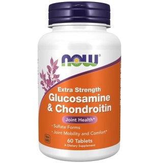 NOW FOODS Glucosamine + Chondroitin - extra strength 60tabl.