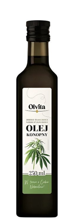 OLVITA Olej konopny zimnotłoczony 250ml