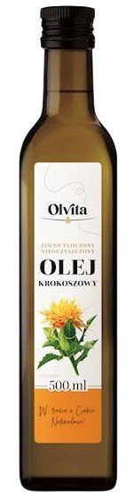 OLVITA Olej krokoszowy zimnotłoczony 500ml