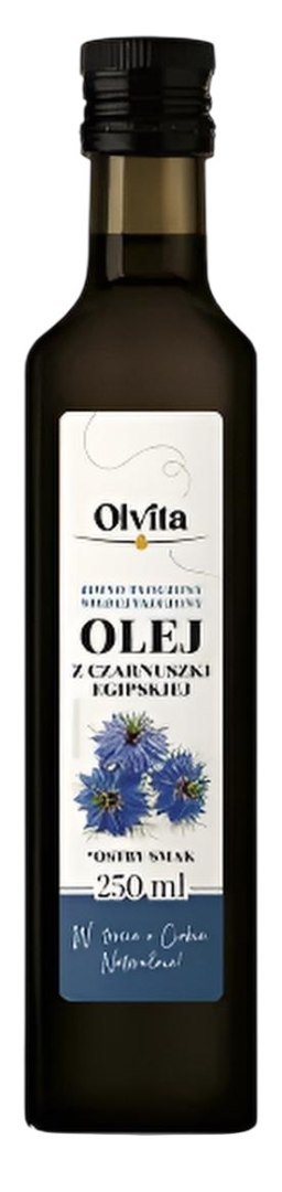 OLVITA Olej z czarnuszki zimnotłoczony 250ml (Egipt)