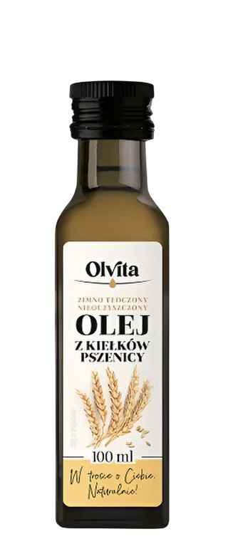 OLVITA Olej z kiełków pszenicy zimnotłoczony 100ml
