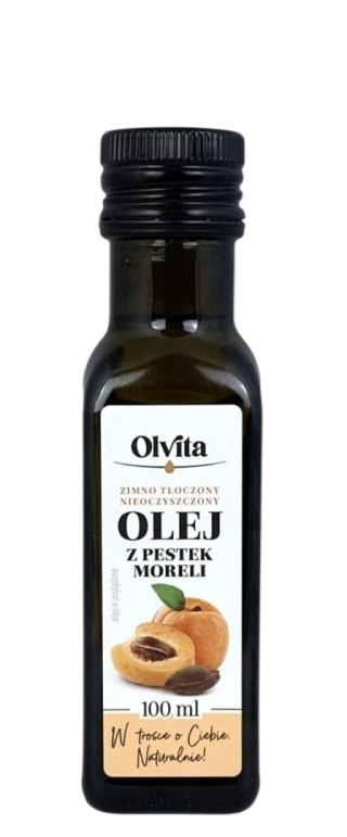 OLVITA Olej z pestek moreli zimnotłoczony 100ml