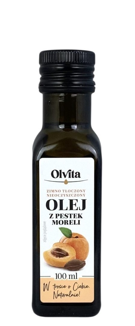 OLVITA Olej z pestek moreli zimnotłoczony 100ml