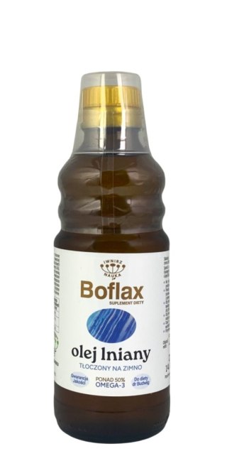 Olej lniany Boflax do diety Dr Budwig 0,25L INSTYTUT WNiRZ