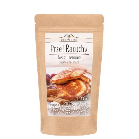 PIĘĆ PRZEMIAN Racuchy owsiane bezglutenowe bez cukru 178g