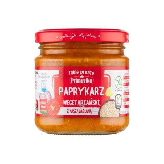 PRIMAVIKA Paprykarz wegetariański z kaszą jaglaną 160g