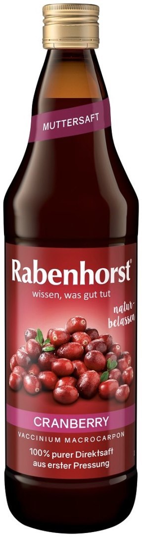 RABENHORST Żurawina sok NFC 750ml