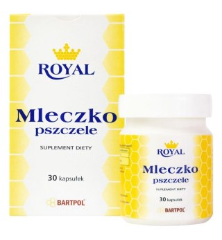 ROYAL Mleczko pszczele 30kap. BARTPOL