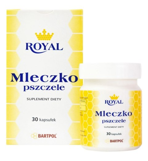 ROYAL Mleczko pszczele 30kap. BARTPOL