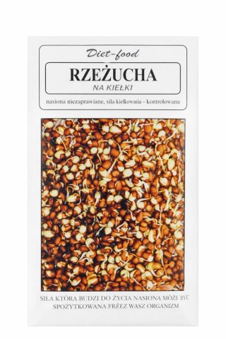 Rzeżucha nasiona na kiełki 80g DIETFOOD