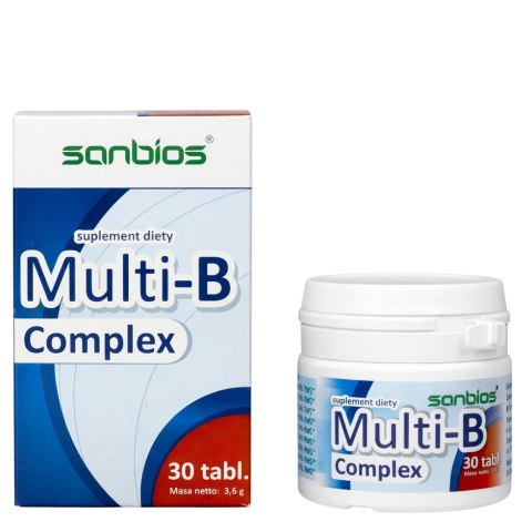 SANBIOS Multi-B-Complex 30 tabl.