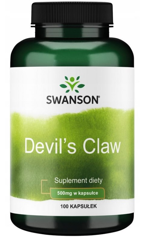 SWANSON Devil's Claw 500mg, 100kaps. - Diabelski szpon