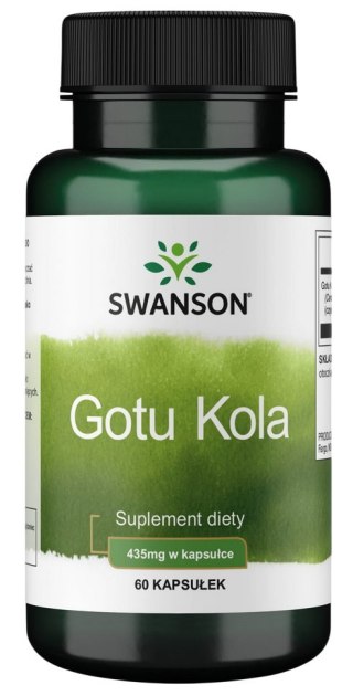 SWANSON Gotu Kola 435mg, 60kaps.