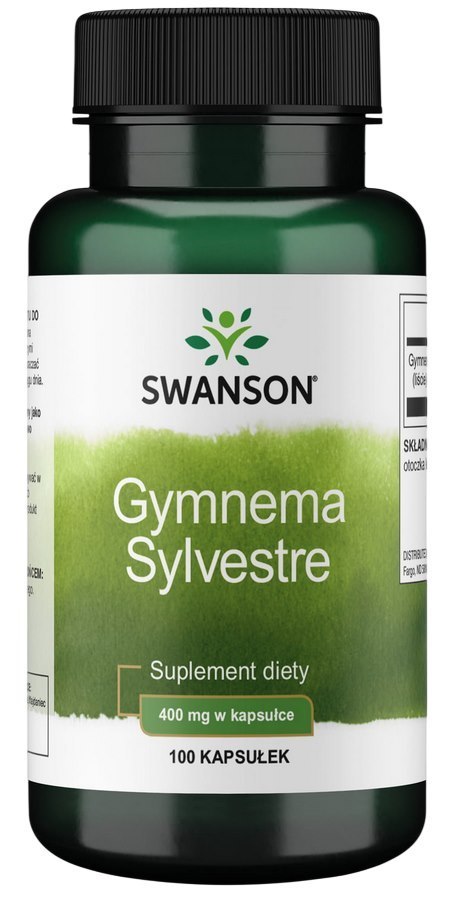 SWANSON Gymnema Sylvestre Leaf 400mg, 100kaps.