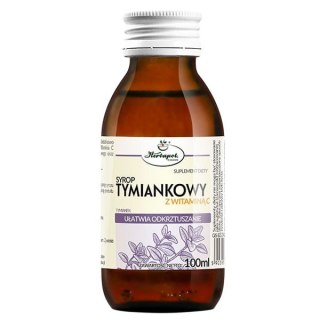 Syrop tymiankowy z wit. C 100ml HERBAPOL KRAKÓW