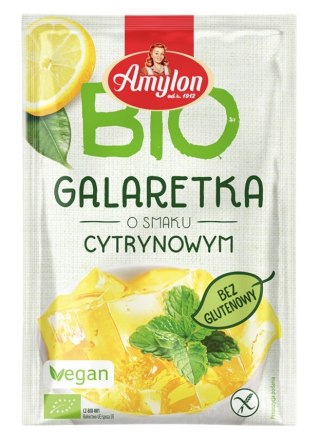 AMYLON Galaretka o smaku cytrynowym bezglutenowa BIO 40g