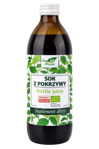 BIO PLANET Sok z Pokrzywy BIO 500ml