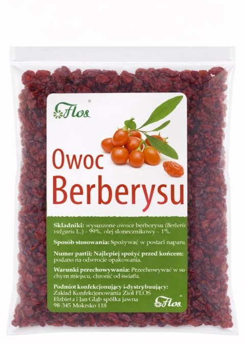 Berberys owoc suszony 50g FLOS