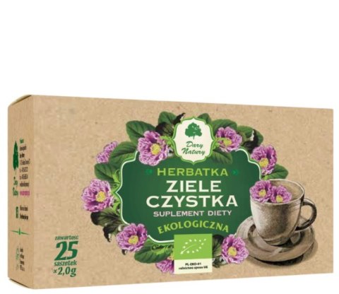 Czystek ziele fix BIO 25*2g DARY NATURY