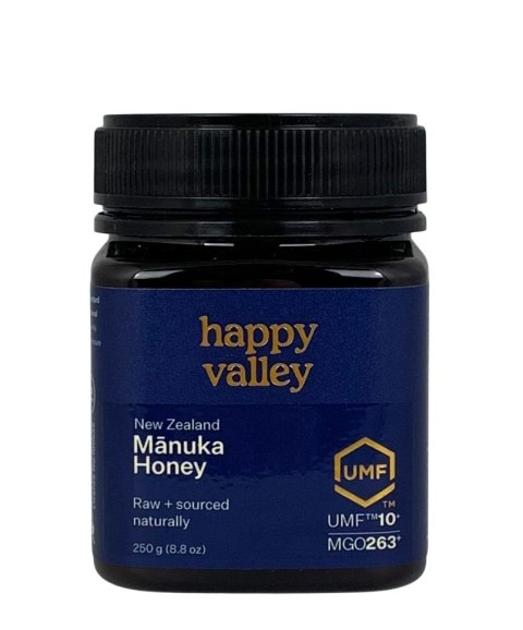 HAPPY VALLEY Miód Manuka UMF 10+ (MG 263+) 250g