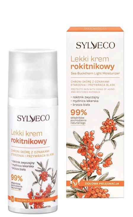 Lekki krem rokitnikowy 50ml (dozownik) SYLVECO