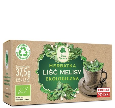 Melisa liść fix BIO 25*1,5g DARY NATURY