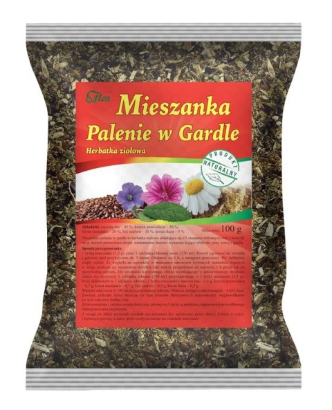Mieszanka Palenie w gardle 100g FLOS