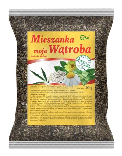 Mieszanka moja Wątroba 100g FLOS