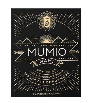 Mumio oczyczczone tabletki 200mg, 60tabl. NAMI