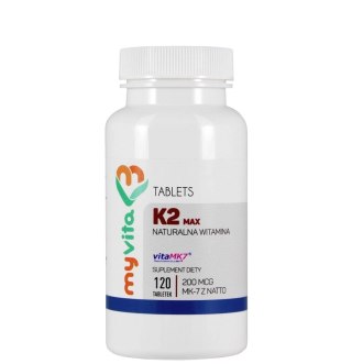 MyVita Witamina K2 MK-7 MAX 200mcg, 120tabl.
