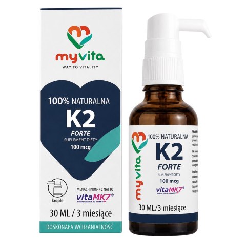 MyVita Witamina K2 MK-7 - krople 30ml