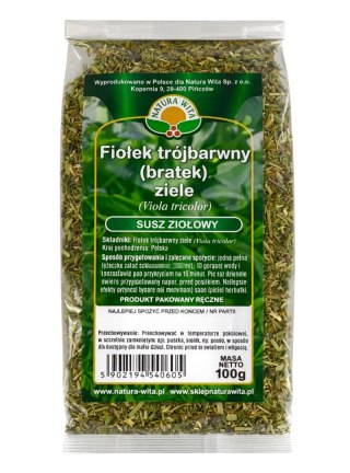 NATURA-WITA Fiołek trójbarwny ziele 100g