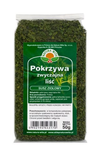 NATURA-WITA Pokrzywa premium susz ziołowy 50g