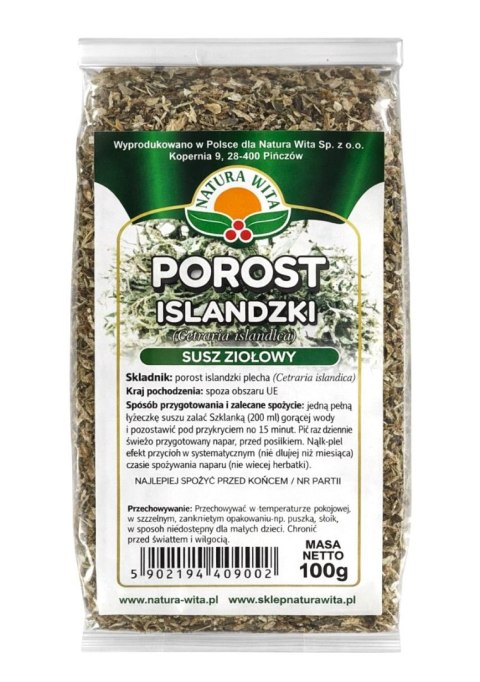 NATURA-WITA Porost islandzki 100g